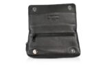 SMALL TRAVEL BLACK LEATHER BAG