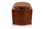 PIPE HUMIDOR ROOT WOOD SQUARE