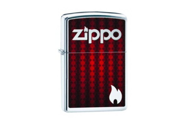 ENCENDEDOR ZIPPO RED ABSTRACT DESIGN