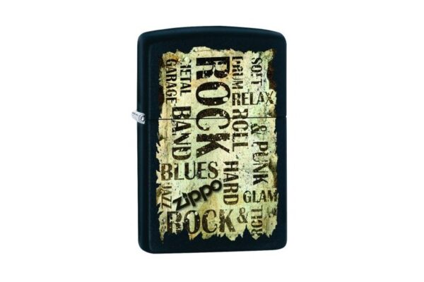 ENCENDEDOR ZIPPO ROCK AND ROLL MUSIC