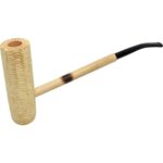 mac arthur classic natural bent corn cob pipe
