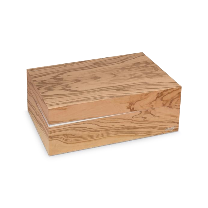 8 HUMIDOR DAVIDOFF PRIMOS OLIVENBAUM OHNE GRAVUR - Imagen 1